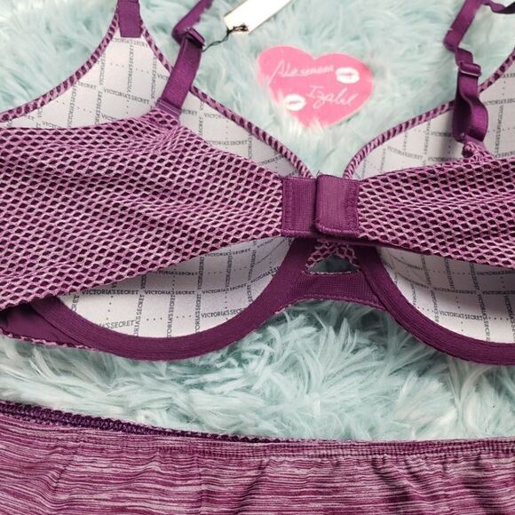 VS Purple Perfect Shape Demi Lined Bra & Hiphugger - Picture 4 of 4